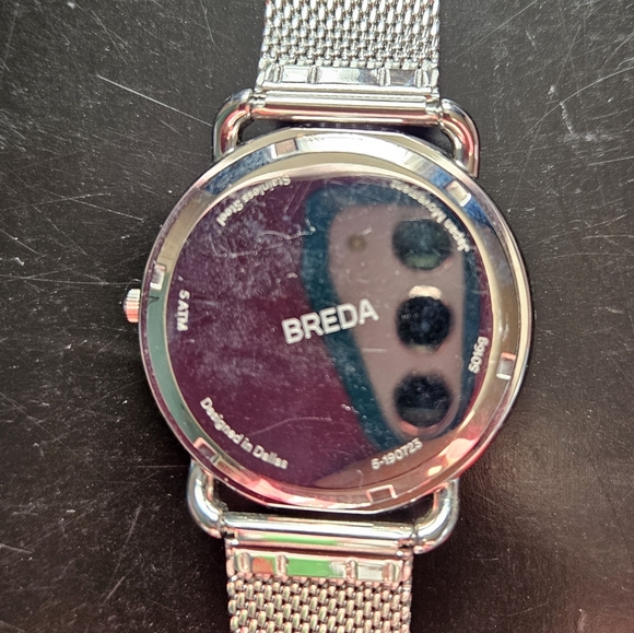 Breda Linx Silver Watch - Picture 4 of 4